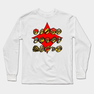 vintage ring display Long Sleeve T-Shirt